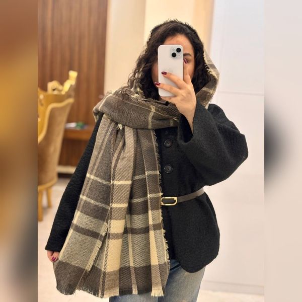 شاا زمستانه موهر چهارخونه