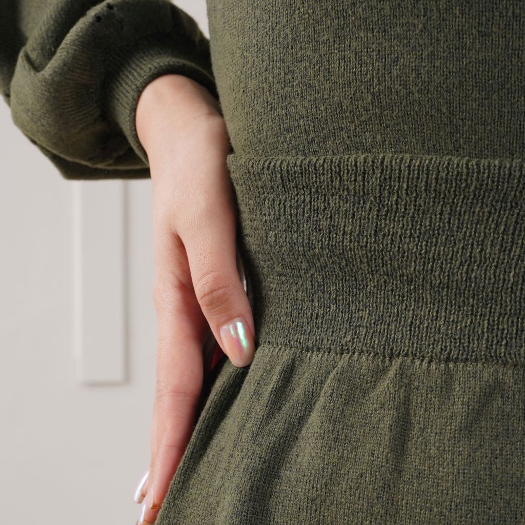 قیمت ارزان ست بلوز و دامن بافت آلما