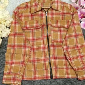 قیمت ارزان شکت پشمی جلو زیپ