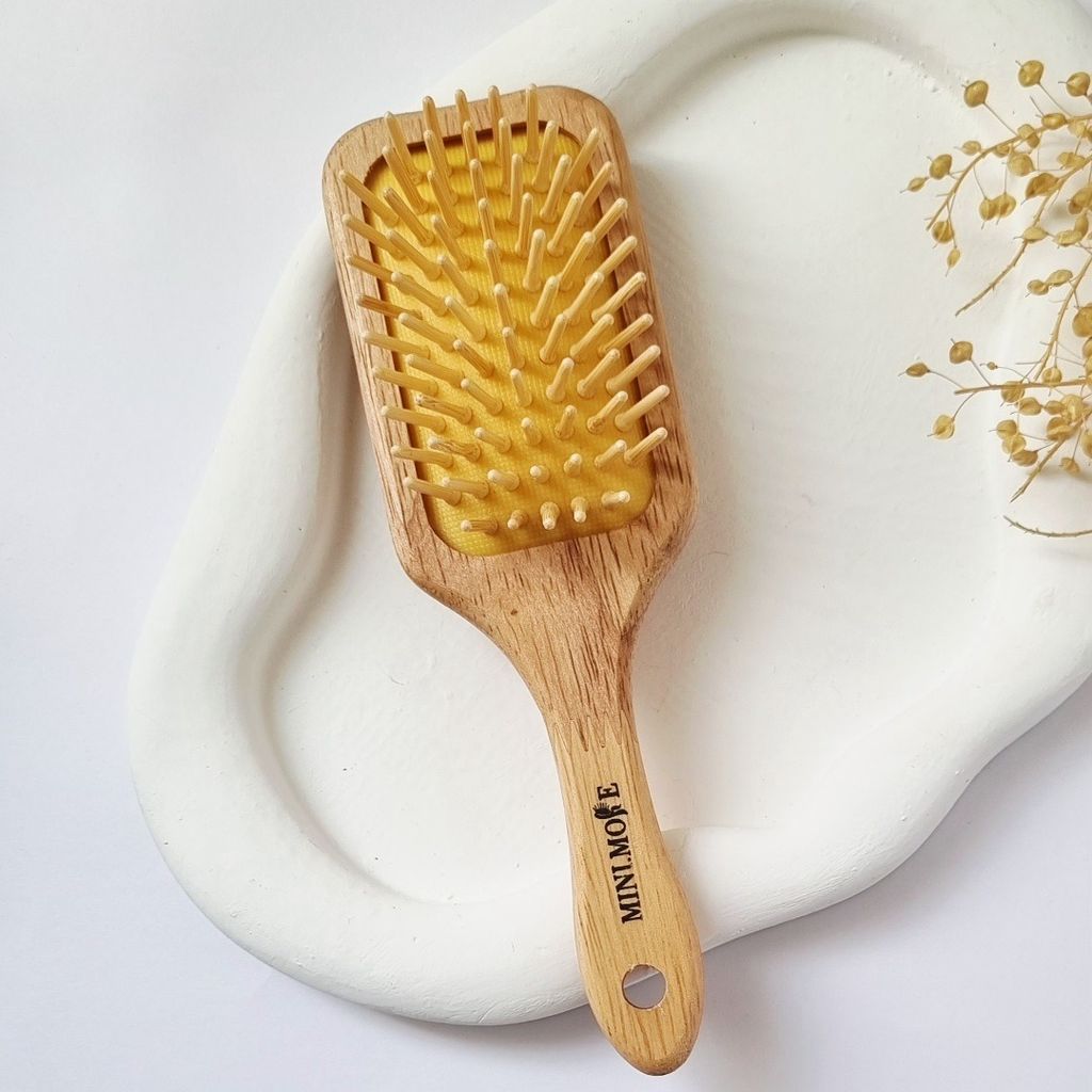 فروش اینترنتی برس چوبی دکتر مور سایز کوچک مناسب مو سالم و ضد وز