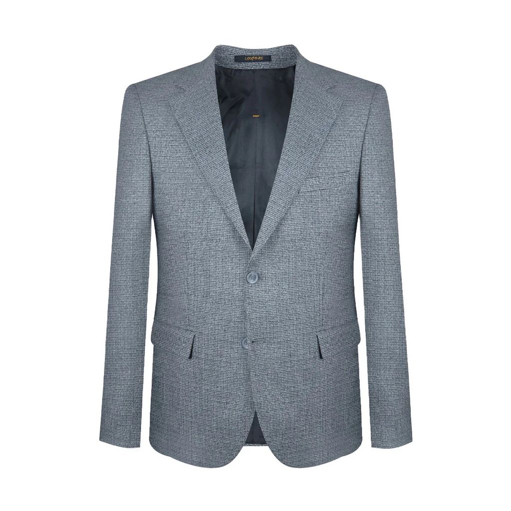 قیمت ارزان کت تک کلاسیک داپل رنگ طوسی روشن کد 1809