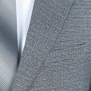 کت تک کلاسیک داپل رنگ طوسی روشن کد 1809