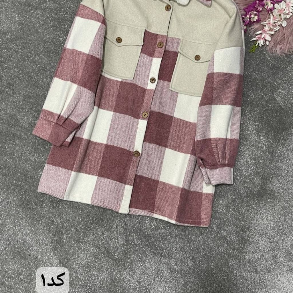 قیمت پالتو زنانه طرح ترکیبی فوتر پشمی