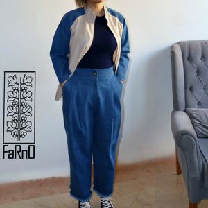 ست بامبر جکت و شلوار جین 🫠