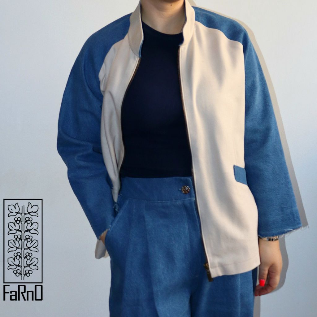 مشخصات ست بامبر جکت و شلوار جین 🫠