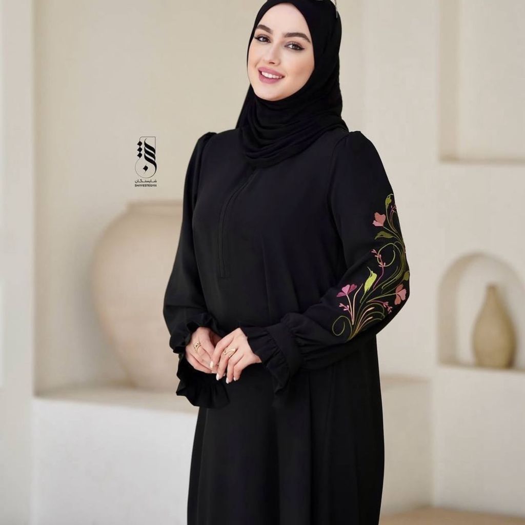 مشخصات عبای زنانه طرح فرشته