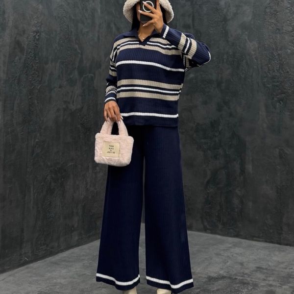 ست بافت دو تیکه زنانه