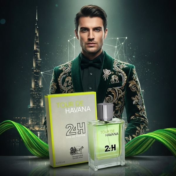 عطر بسیار نایاب مردانه هرمس اچ24 فراگرنس ورد - خنک و شیرین - تعداد محدود