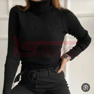 خرید اینترنتی بافت زنانه طرح یقه اسکی