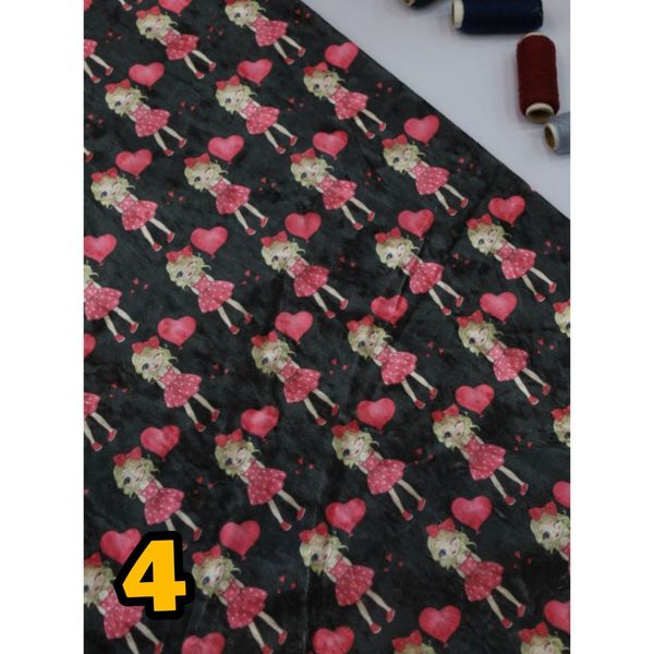 پارچه مخمل کره ای عروسکی