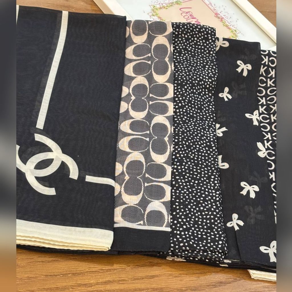 قیمت ارزان مینی اسکارف تمام نخ