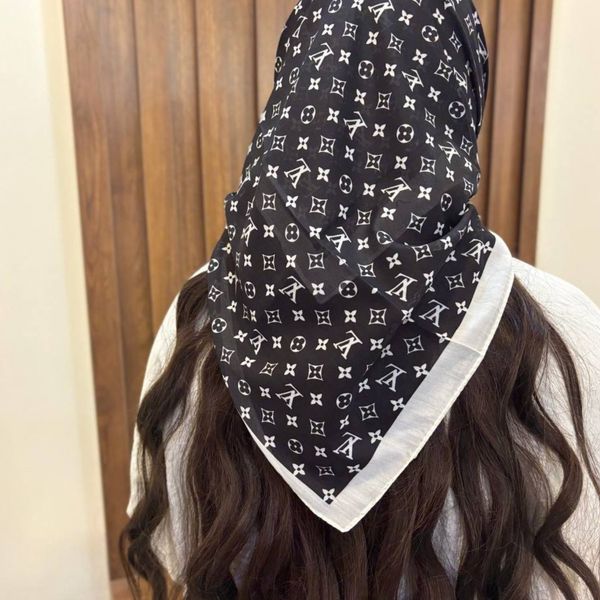 مینی اسکارف تمام نخ