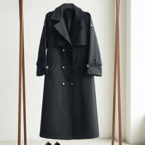 بارانی کتان مدل آیدا