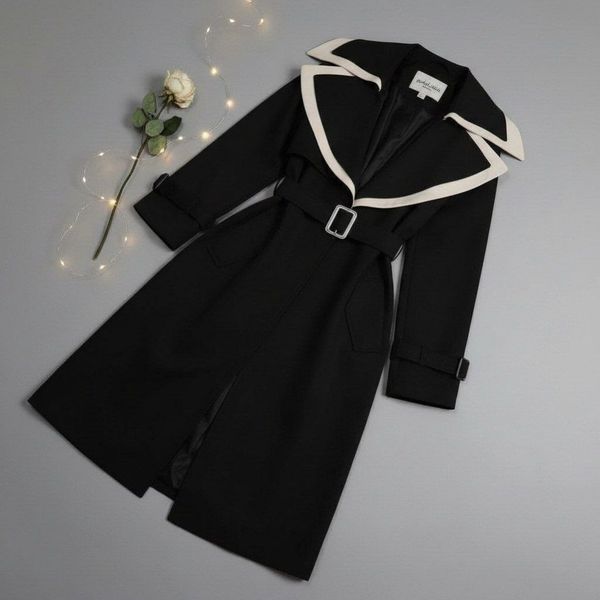 بارونی کتان کجراه زیبای پاییزی