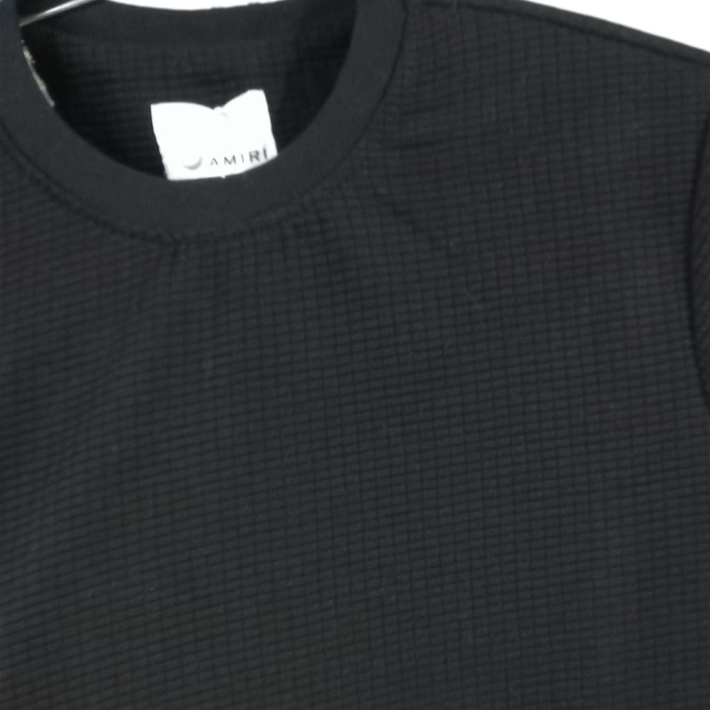 خرید انلاین بلیز بلوز بیسکویتی پنبه یقه گرد مشکی