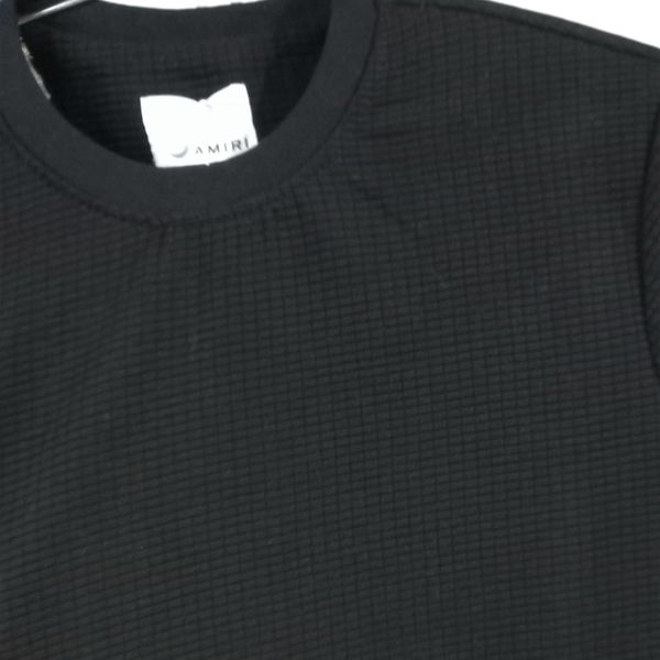 بلیز بلوز بیسکویتی پنبه یقه گرد مشکی