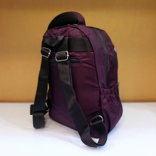 کوله پشتی Camel زیپ فلزی رنگ بنفش بادمجونی