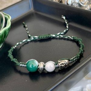 دستبند دست ساز  با مهره - sadafbra - dastband - 005