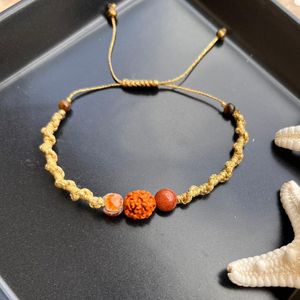 دستبند دست ساز با مهره - sadafbra - dastband - 006