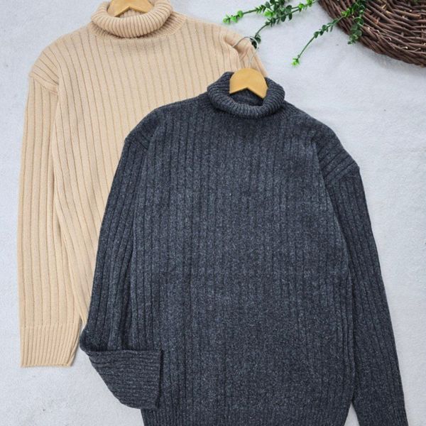 بافت مردانه طرح یقه اسکی لاینی