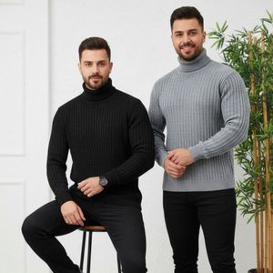 فروش اینترنتی بافت مردانه طرح یقه اسکی لاینی