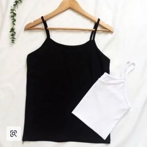 تاپ سفید و مشکی tp6t6