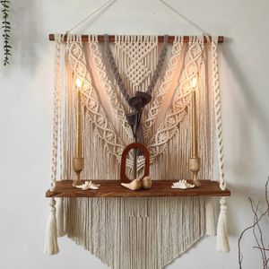 شلف کاربردی مکرومه بافی