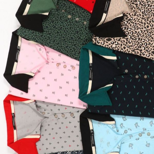 تیشرت زنانه یقه دار شیک