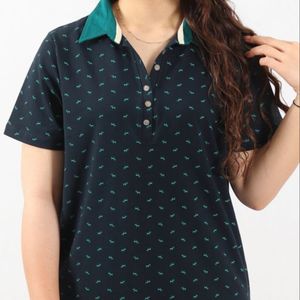 خرید انلاین تیشرت زنانه یقه دار شیک