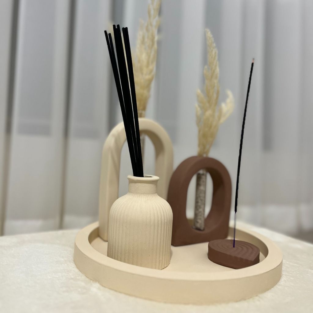 خرید اینترنتی ست دکوری سنگ آرای مدل جاعودی