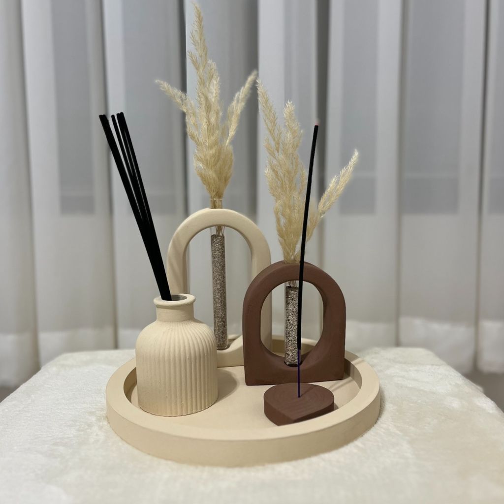 فروش اینترنتی ست دکوری سنگ آرای مدل جاعودی