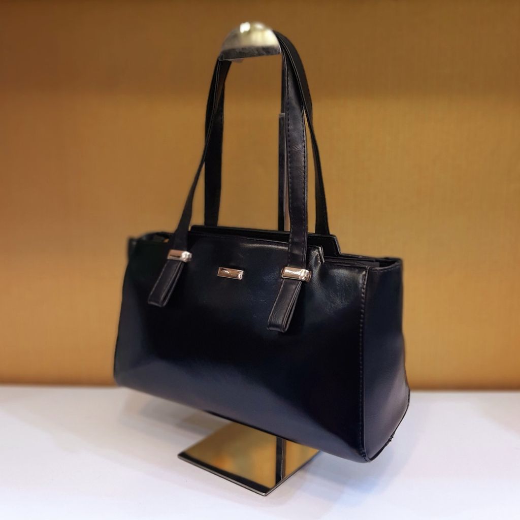 خرید انلاین کیف زنانه مشکی چرمی