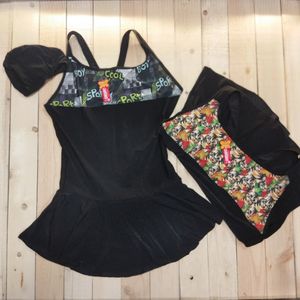 مایو دامنی زنانه سایزبزرگ