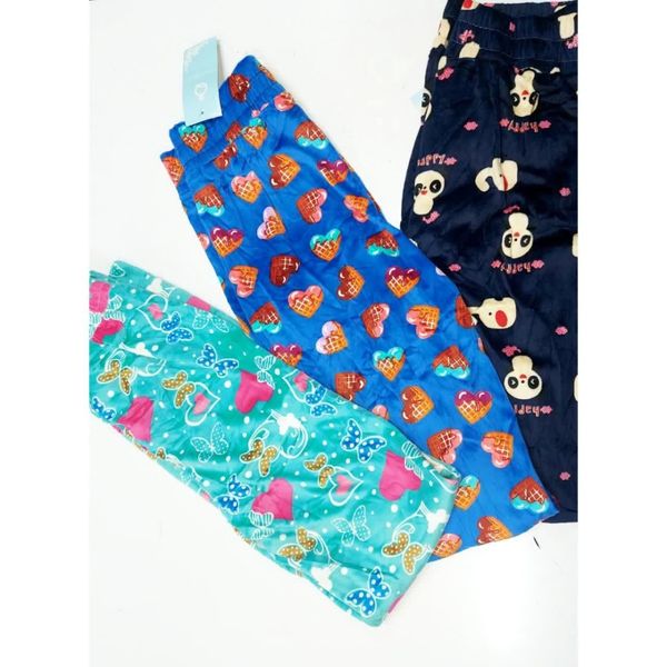 شلوار مخمل عروسکی زنانه