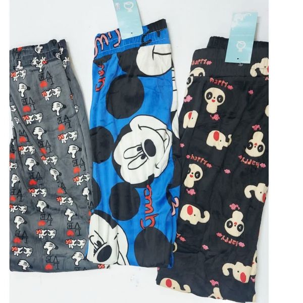 شلوار مخمل عروسکی زنانه