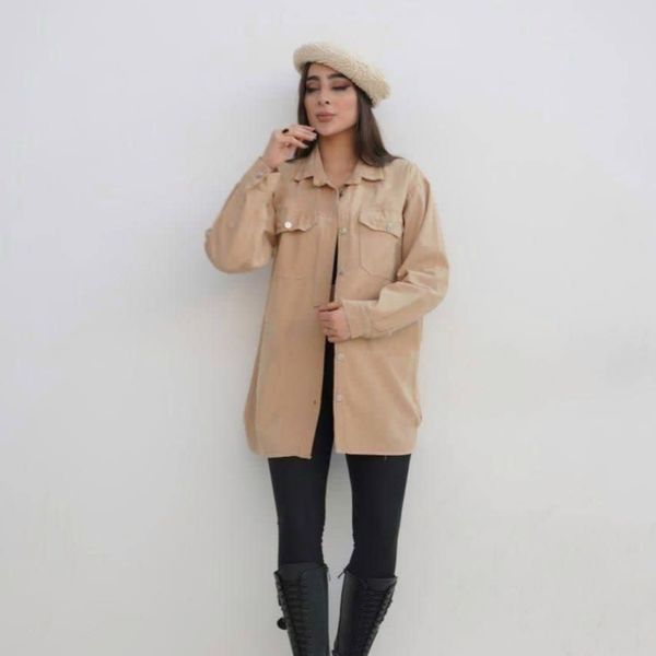 مانتو 2 جیب پاییزه