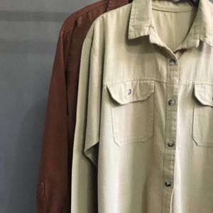 خرید آنلاین مانتو 2 جیب پاییزه