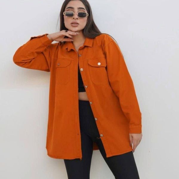 مانتو 2 جیب پاییزه