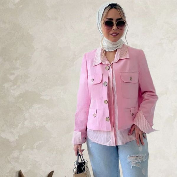 کت تک زنانه شانتون مدل ناوین