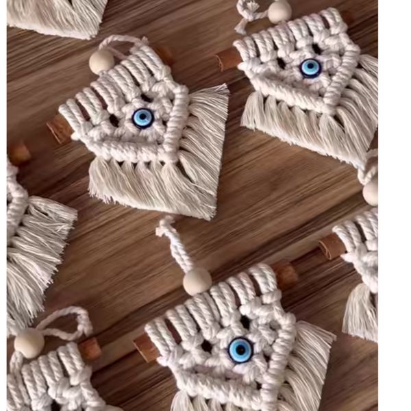 گیفت مکرومه بافی چشم نظر هدیه