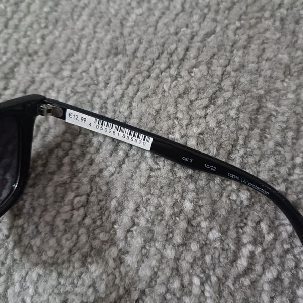 عینک آفتابی فریم مشکی اسپرت زنانه و مردانه آلمانی