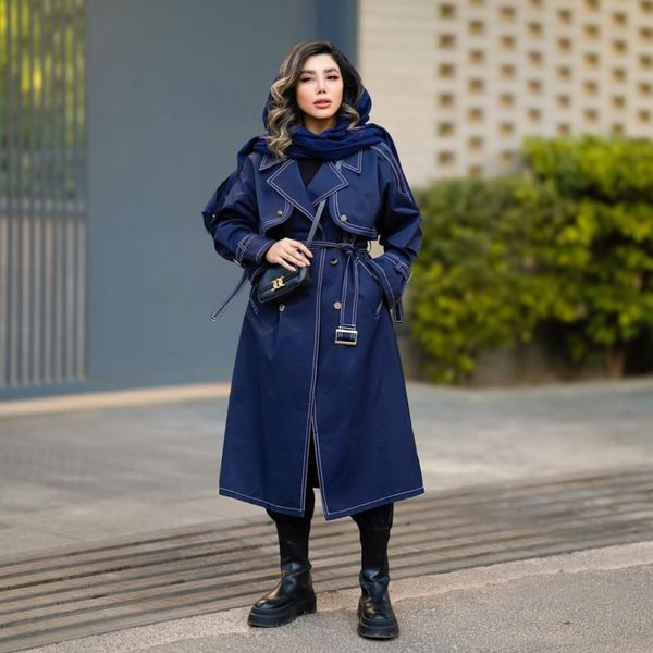 ترنچ‌ کت کتان پلاس لانا جدید