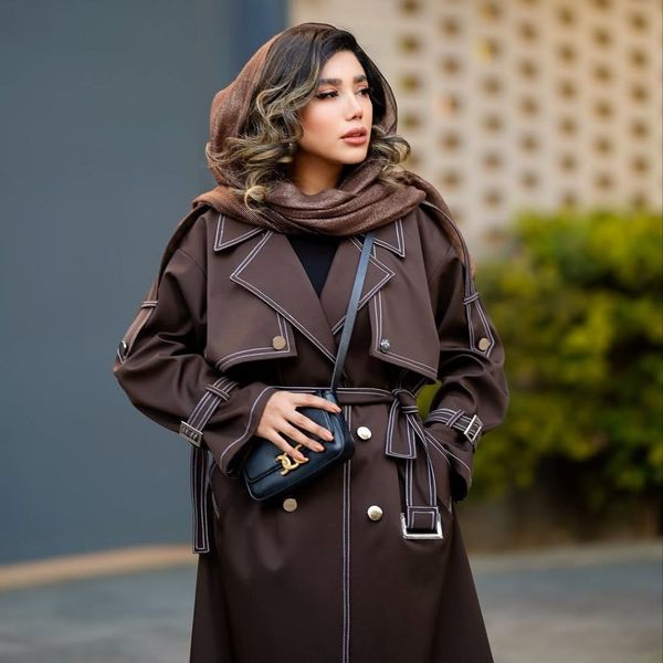 ترنچ‌ کت کتان پلاس لانا جدید