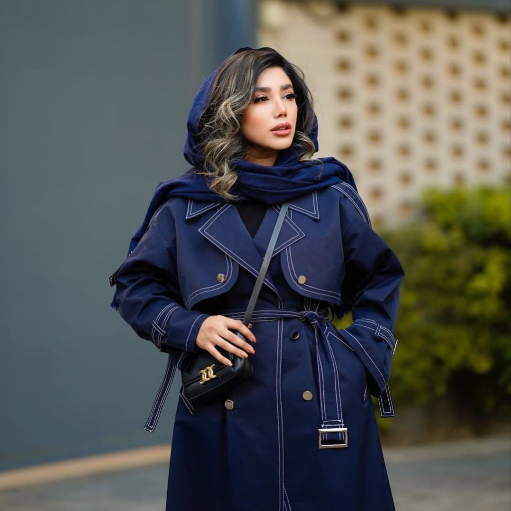 فروش اینترنتی ترنچ‌ کت کتان پلاس لانا جدید