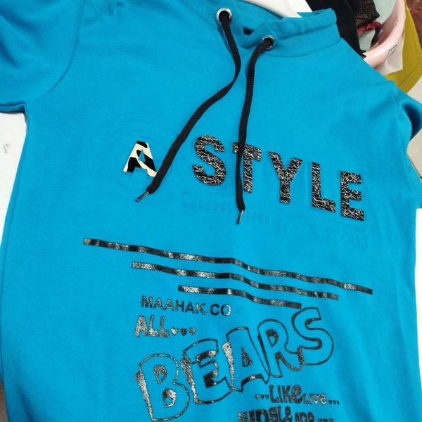 بلوز پسرانه طرح هودی