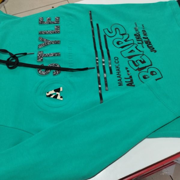 بلوز پسرانه طرح هودی