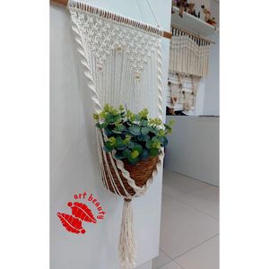 هولدر اویز مکرومه مدل لعلینه