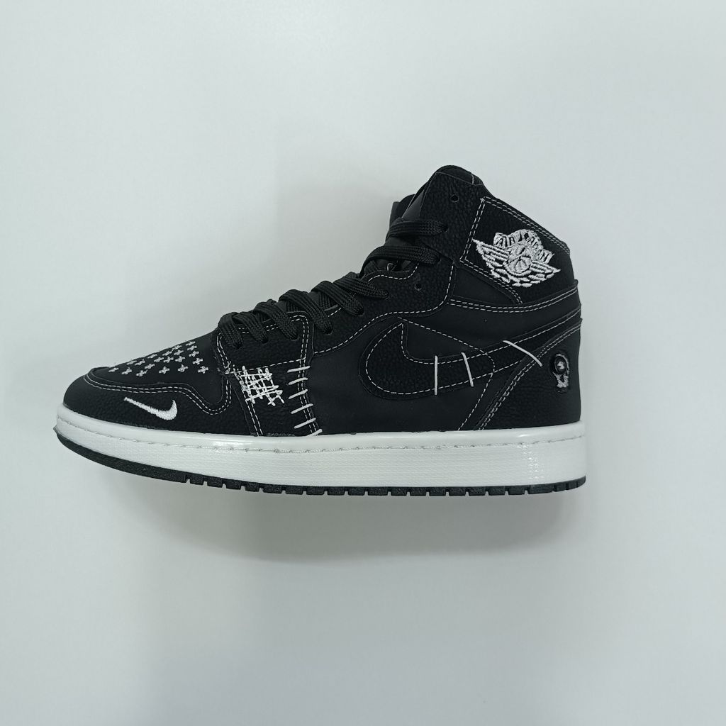 قیمت ارزان کتونی مردانه جردن وودو مشکی ساقدار کیفیت بالا