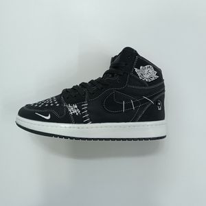 قیمت ارزان کتونی مردانه جردن وودو مشکی ساقدار کیفیت بالا