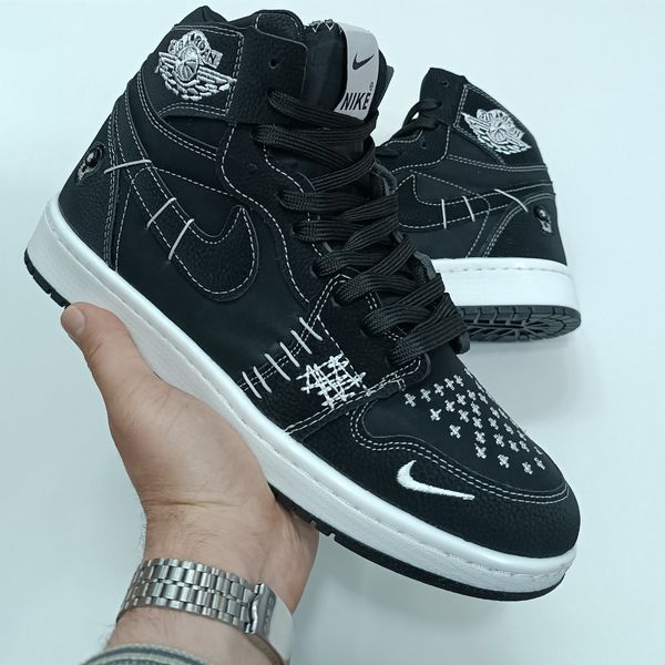 کتونی مردانه جردن وودو مشکی ساقدار کیفیت بالا